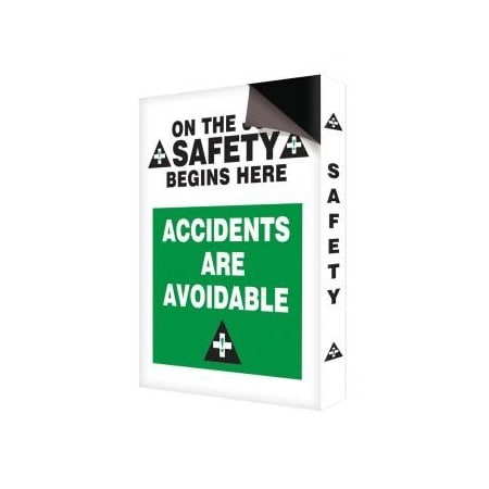 Accuform MAGNETIC VISUAL EDGE BACKBOARD STARTER EDP712 EDP712